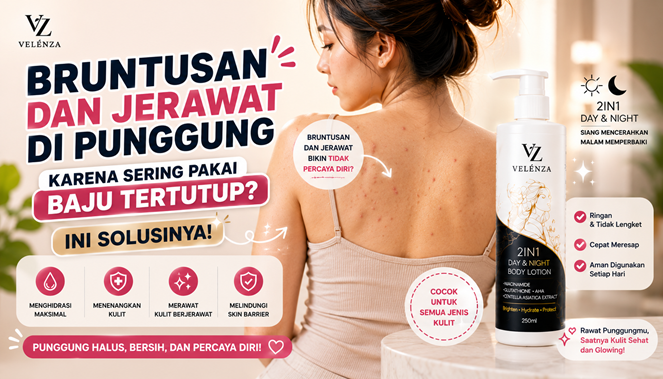 Bruntusan dan Jerawat di Punggung Karena Sering Pakai Baju Tertutup? Ini Solusinya