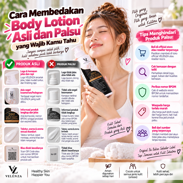 Cara Membedakan Body Lotion Asli dan Palsu yang Wajib Kamu Tahu