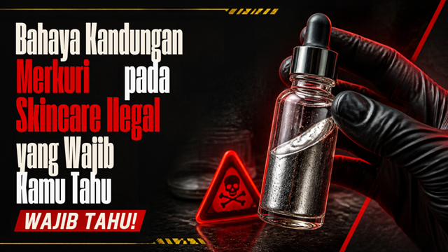 Bahaya Kandungan Merkuri pada Skincare Ilegal yang Wajib Kamu Tahu